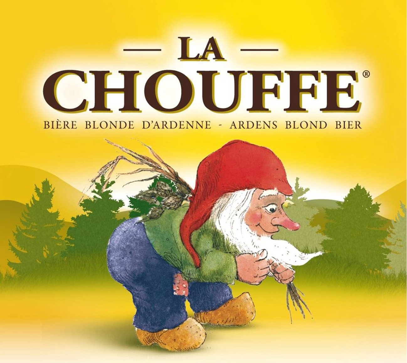 La Chouffe Bierglas 330ml