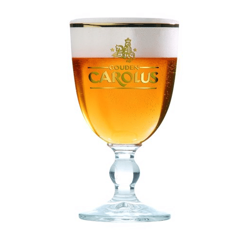 Origineel Gouden Carolus bierglas 33cl