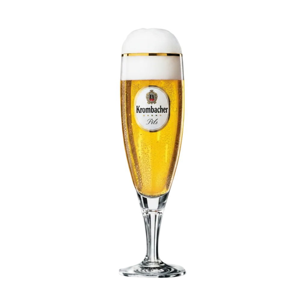 Krombacher voetglas 30cl