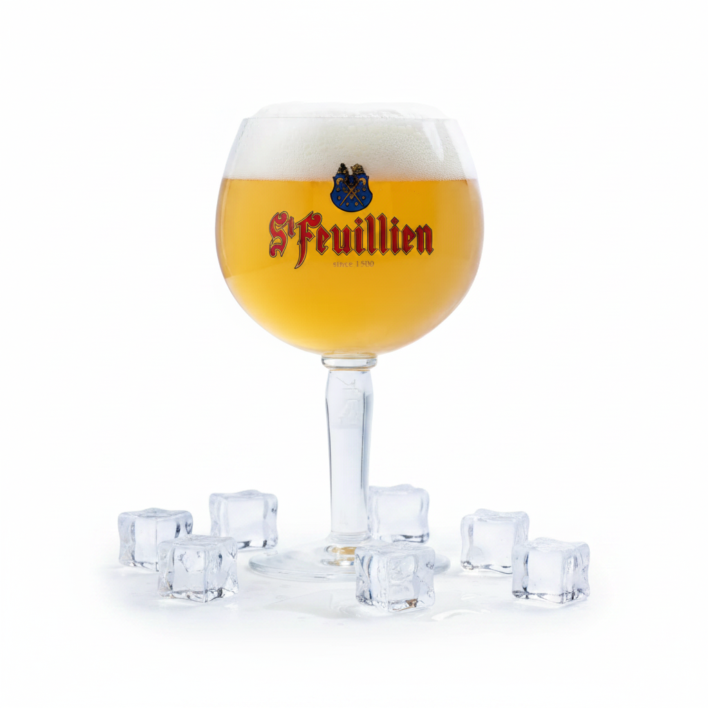 St Feuillien voetglas 33cl