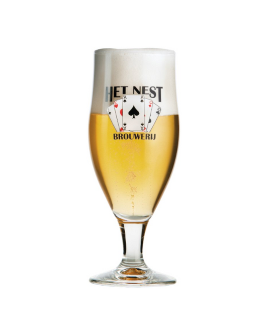 Het nest brouwerij bierglas 25cl