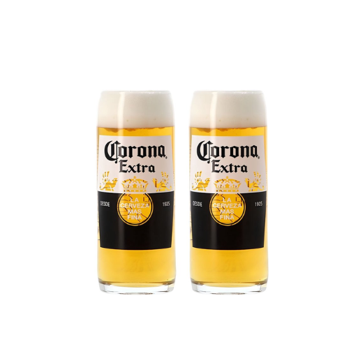 Corona Bierglazen – Set van 2