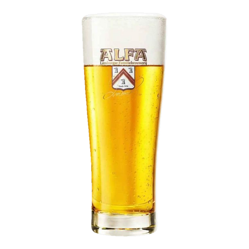 Origineel Alfa Stoer bierglas 25cl