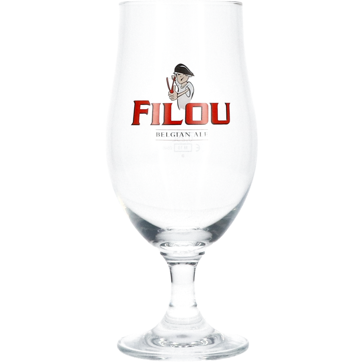 Filou tripel belgian ale voetglas 25/50cl