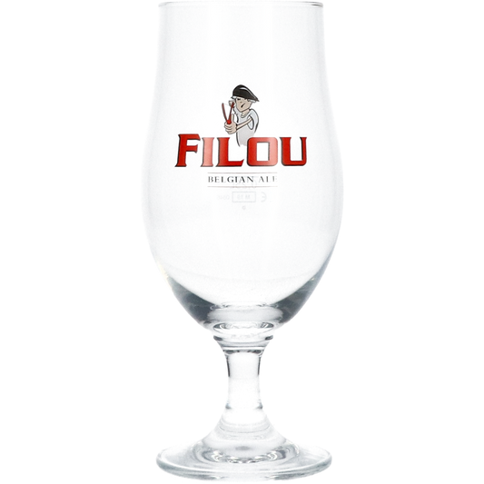 Filou tripel belgian ale voetglas 25/50cl