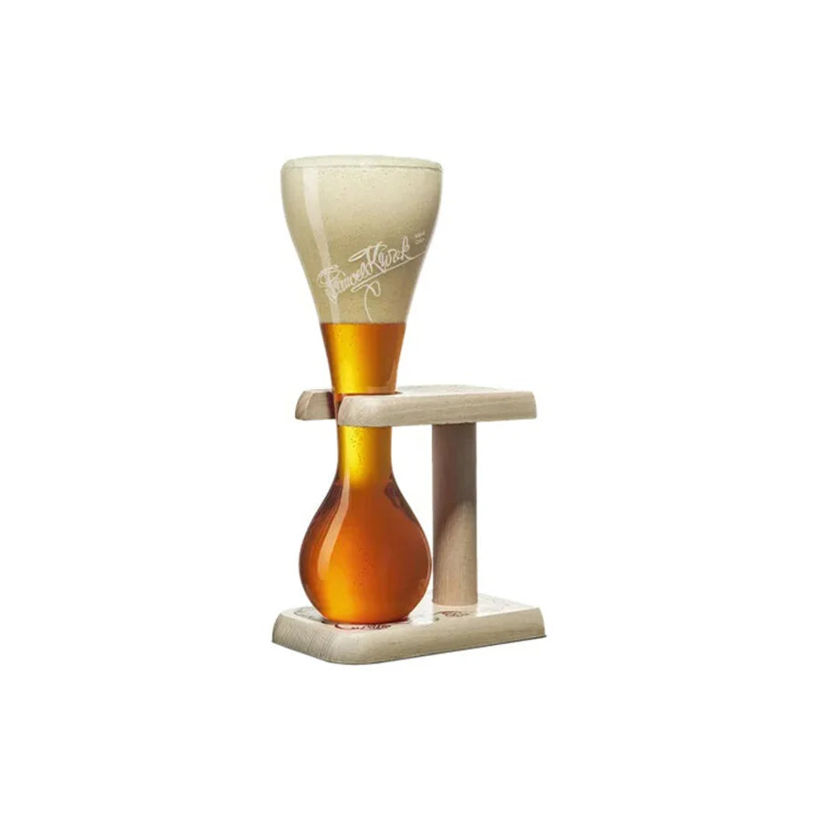 Kwak Koetsiers Bierglas met houten voet