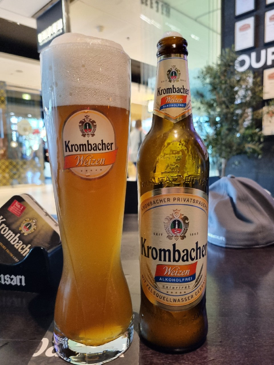 Krombacher Weizen glas 50cl