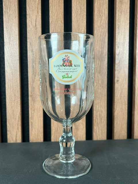 Retro Grolsch glass Louis XIII