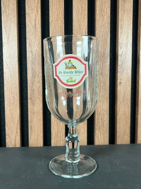 Retro Grolsch glas De Vierde Wijze